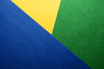 yellow, green and blue paper, background texture