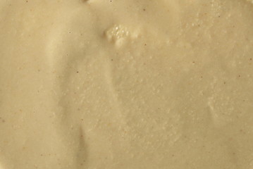 Sesame butter, paste tahini   background and texture