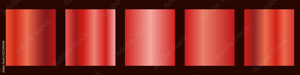 Poster red gradient collection for your design.vector set of red gradients.