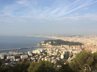view of Nice, France.