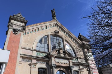 Centre dramatique national Besançon Franche Comté - Théâtre à Besançon - ville de Besançon - Franche Comté - Département du Doubs - Région Bourgogne Franche Comté - France - Vue extérieure