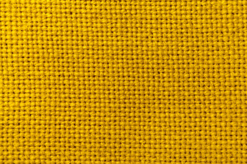 Yellow fabric linen texture for the background