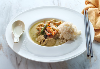 Thai Red Coconut Curry