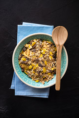 Healthy breakfast concept