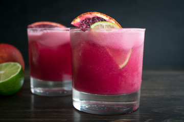 Coconut Blood Orange Margaritas