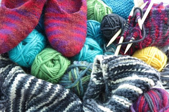 Filzwolle - felting yarn