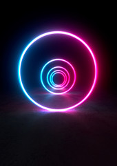 Neon abstract