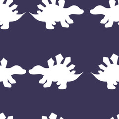 dinosaur texture on a violet background. Pattern, print