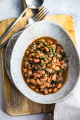 Georgian lobio dish
