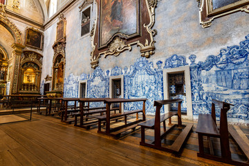 Lisbon Church at the Convent of Sao Pedro de Alcantara