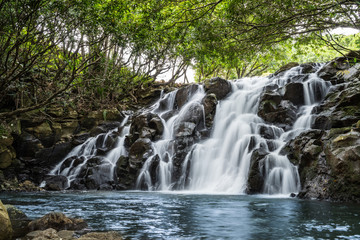 Vacoas Waterfall In Chamarel, Mauritius