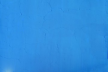 Blue concrete grunge cement wall, textured background
