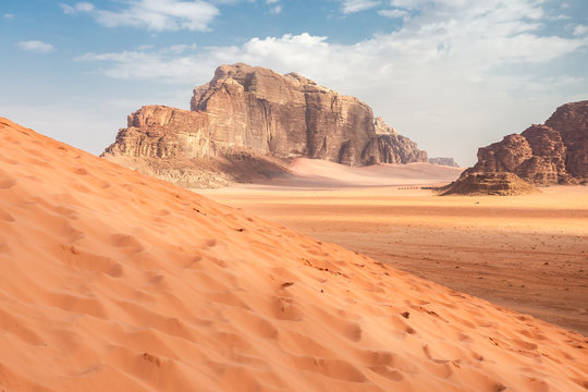 Wadi Rum Desert in Jordan
