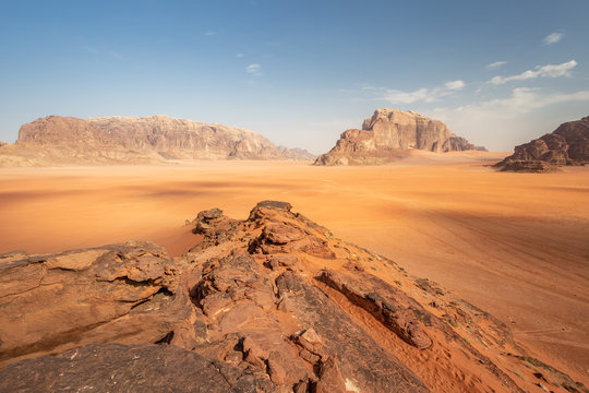 Wadi Rum Desert in Jordan