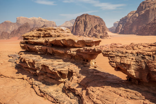 Wadi Rum Desert in Jordan