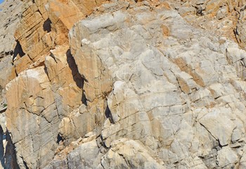 gesteinschichten hintergrund fjorde im oman