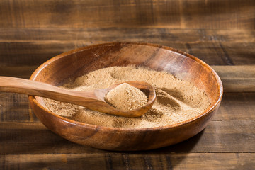 Organic maca powder - Lepidium meyenii.