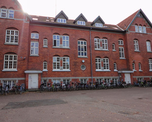 Fototapeta na wymiar University College Lillebaelt. Odense, Denmark. September 26, 2011