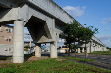 鉄道の高架