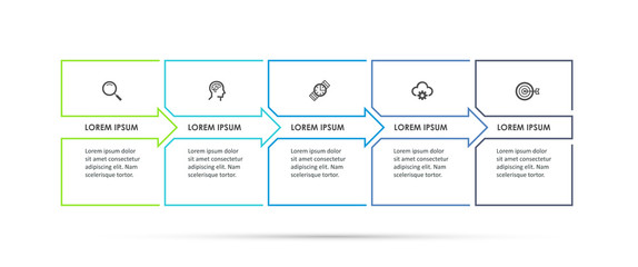 Vector infographic template