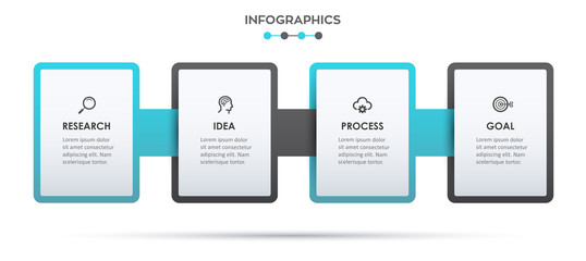 Vector infographic template