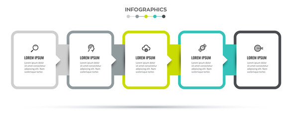 Vector infographic template