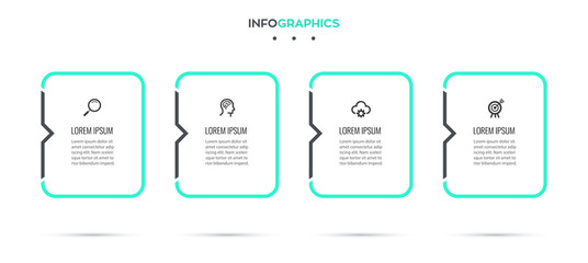 Vector infographic template