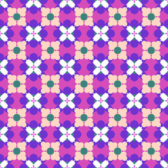 Seamless geometrical pattern. vector illustration. For wrapping, wallpaper, background fills,