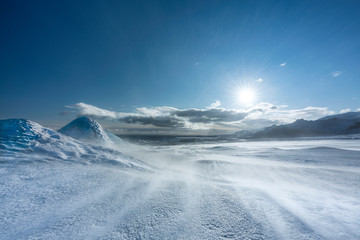 アイスランド　氷河