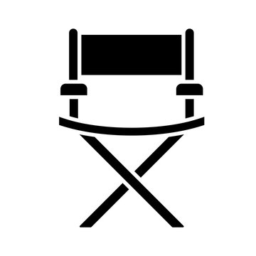 recommend clip art: Director chair icon vector from cinema collection. Thin line director chair outline icon vector illustration.