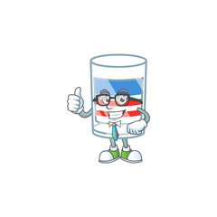 USA stripes glass successful Businessman wearing glasses