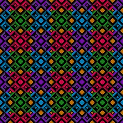 Colorful of Rhombus Shape Pattern, Abstract, Illustrator Geometric Pattern Wallpaper