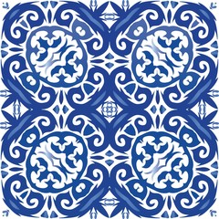 Traditional ornate portuguese azulejo.