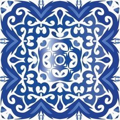Portuguese vintage azulejo tiles.