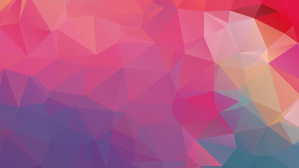 Abstract Color Polygon Background Design, Abstract Geometric Origami Style With Gradient