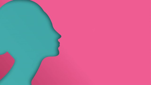 Women's Day 8 march papercut floral video animation