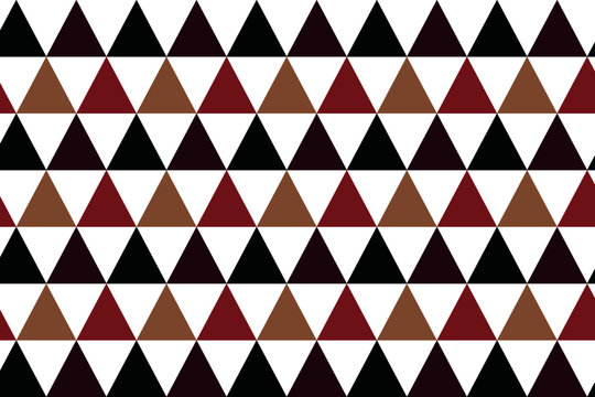 Color triangle background.