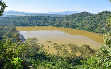 Green Crater Lake, Naivasha, Kenya