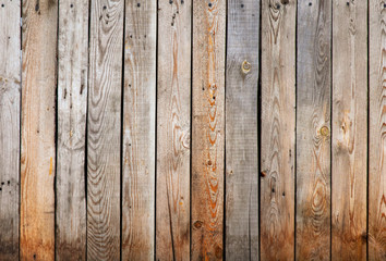 Fototapeta premium Old wooden boards on the fence