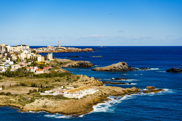 Sea coast landscape in Spain