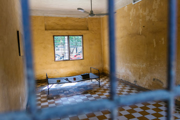 Prison, window light entering the room