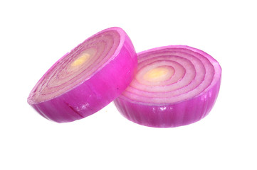 onion isolated on white background
