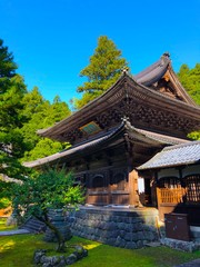 永平寺の境内、福井