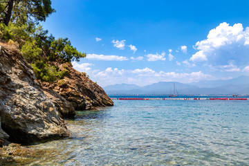 Turkey Mugla, Fethiye Kuleli bay