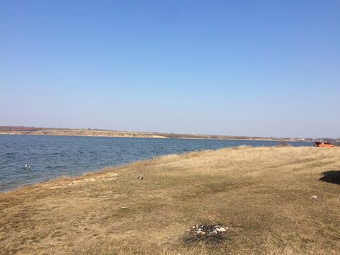 Khadzhibey Estuary, near Odessa, Ukraine