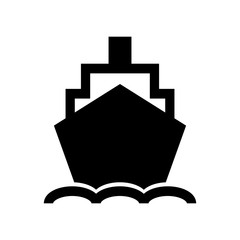 ship icon vector template