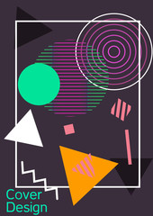 Memphis cover design.