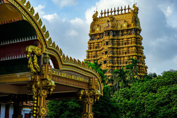 Nallur Kandaswamy Kovil Hindu temple in Jaffna, Sri Lanka.