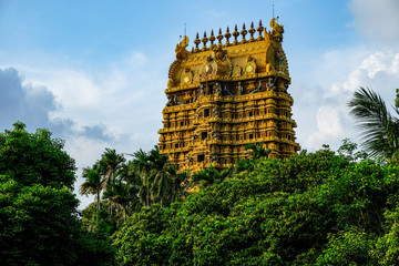 Nallur Kandaswamy Kovil Hindu temple in Jaffna, Sri Lanka.