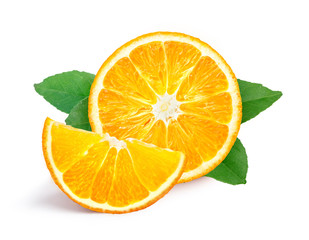 Orange fruit isolated